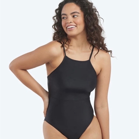 Summersalt Black High Neck One-Piece Swimsuit Size 6 – EUC - Picture 3 of 9